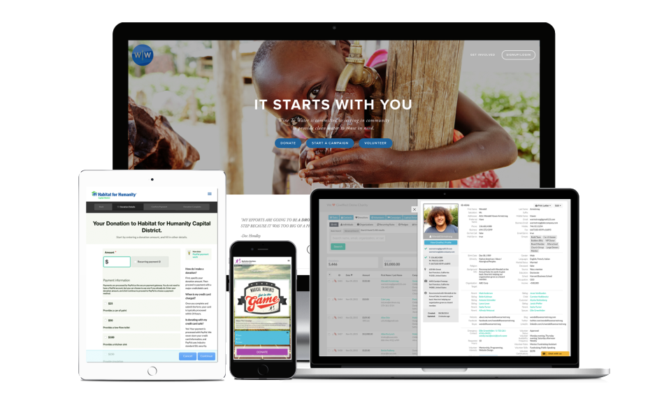 screenshot of Giveffect