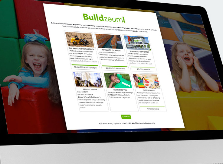 screenshot of GivingTools