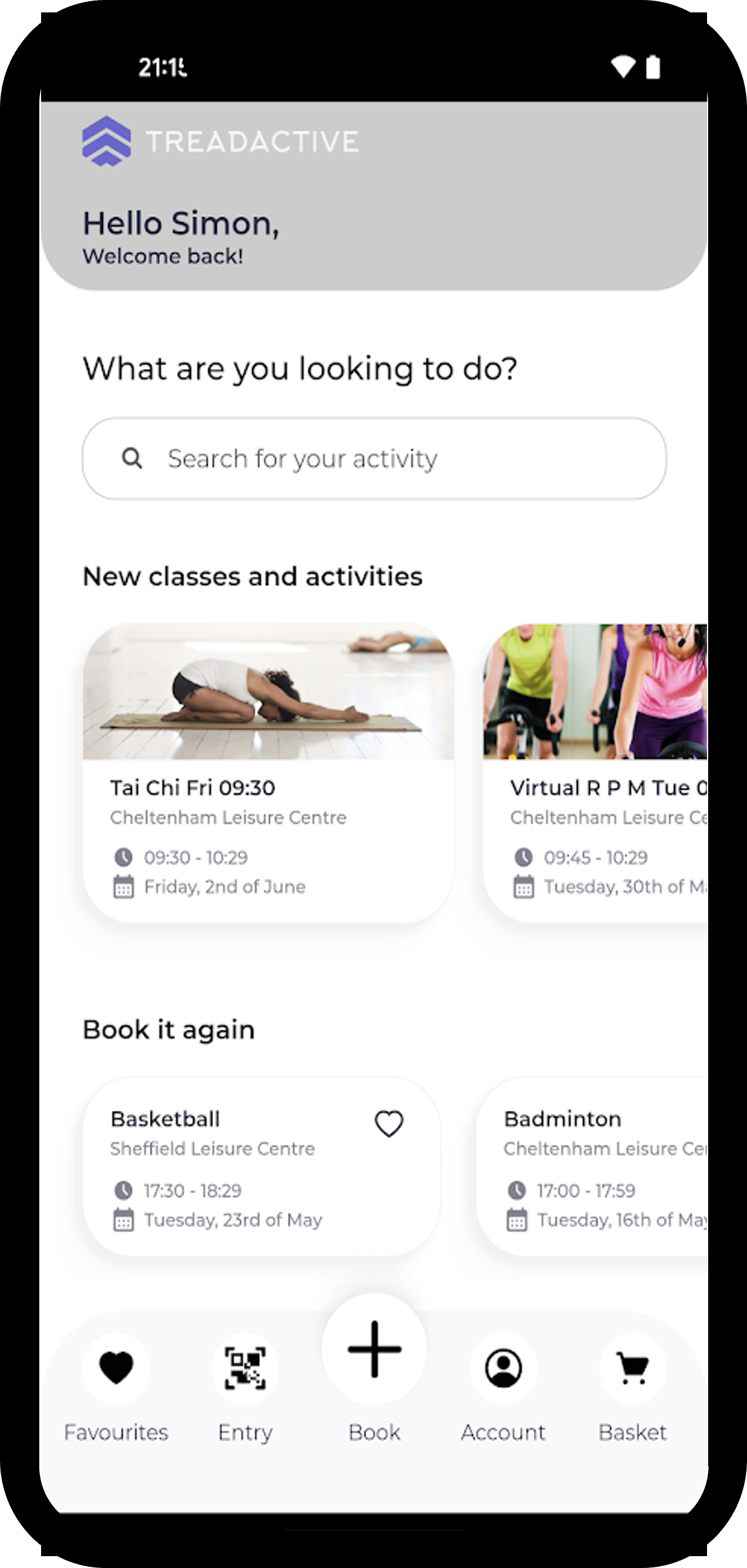 screenshot of Gladstone