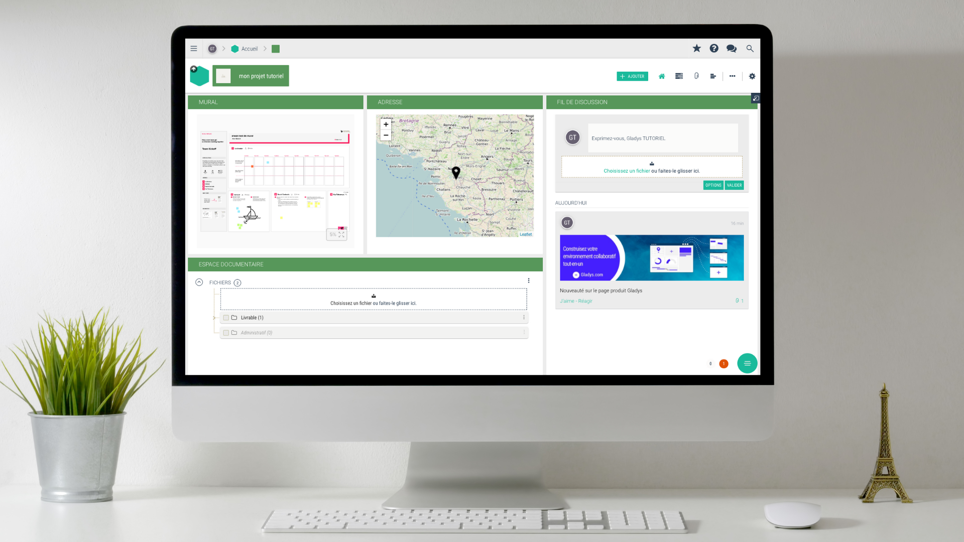 screenshot of Gladys