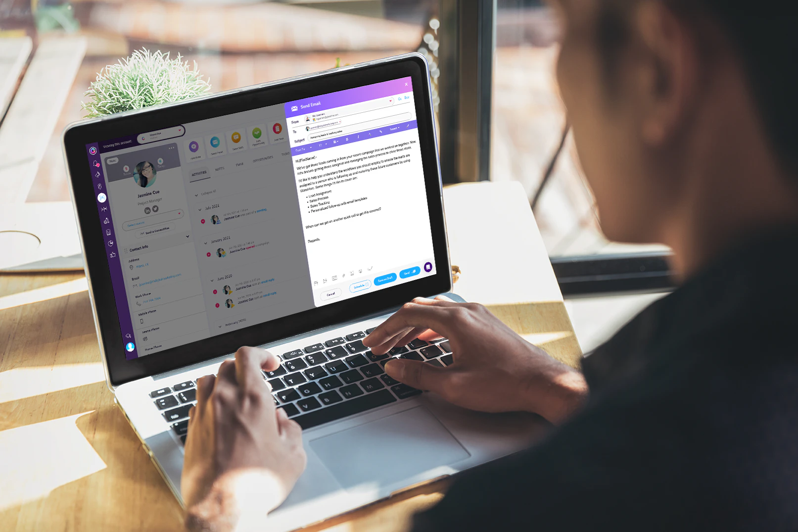 screenshot of GlassHive