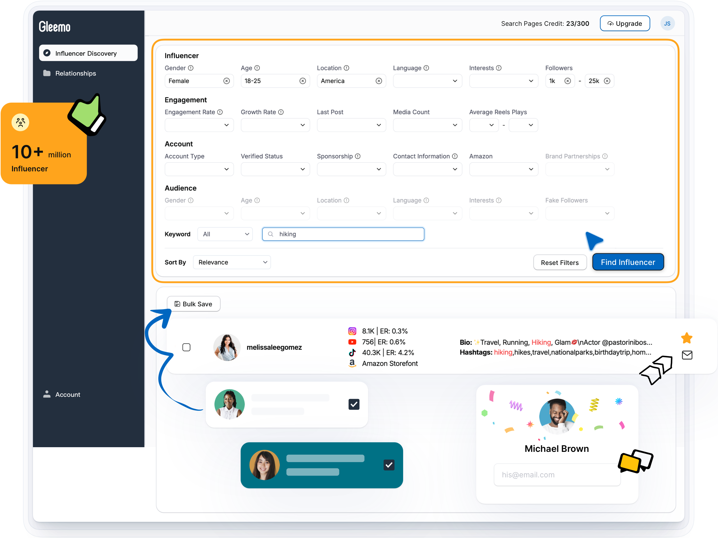 screenshot of Gleemo
