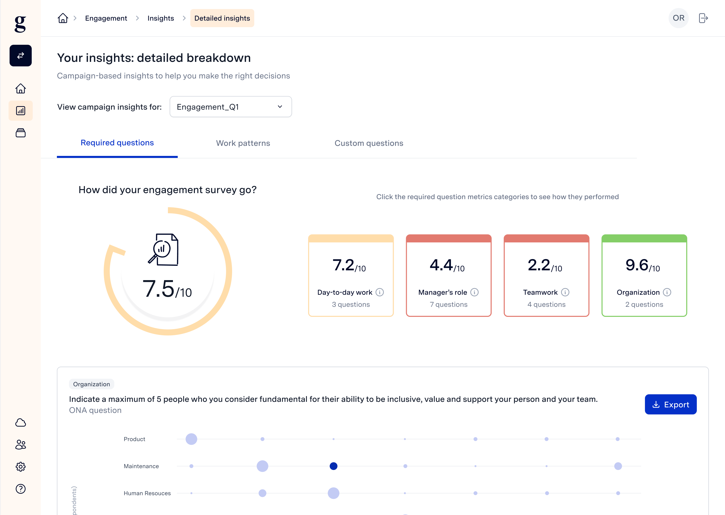 screenshot of Glickon