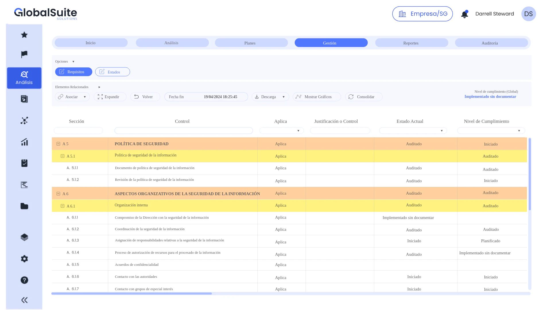 screenshot of GlobalSuite