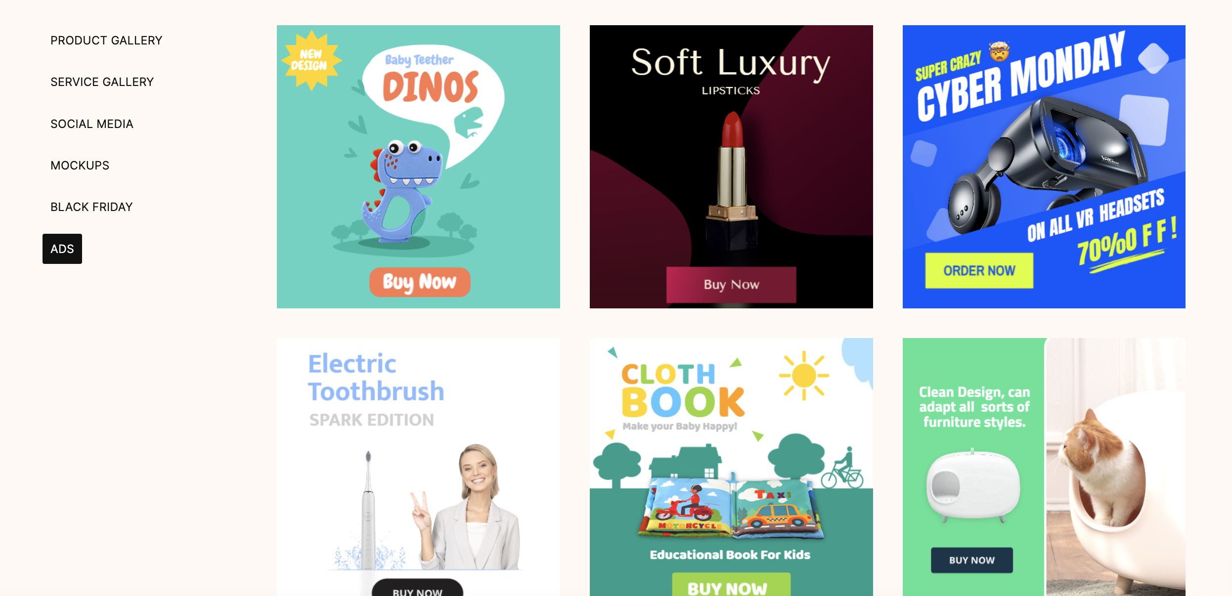 screenshot of Glorify