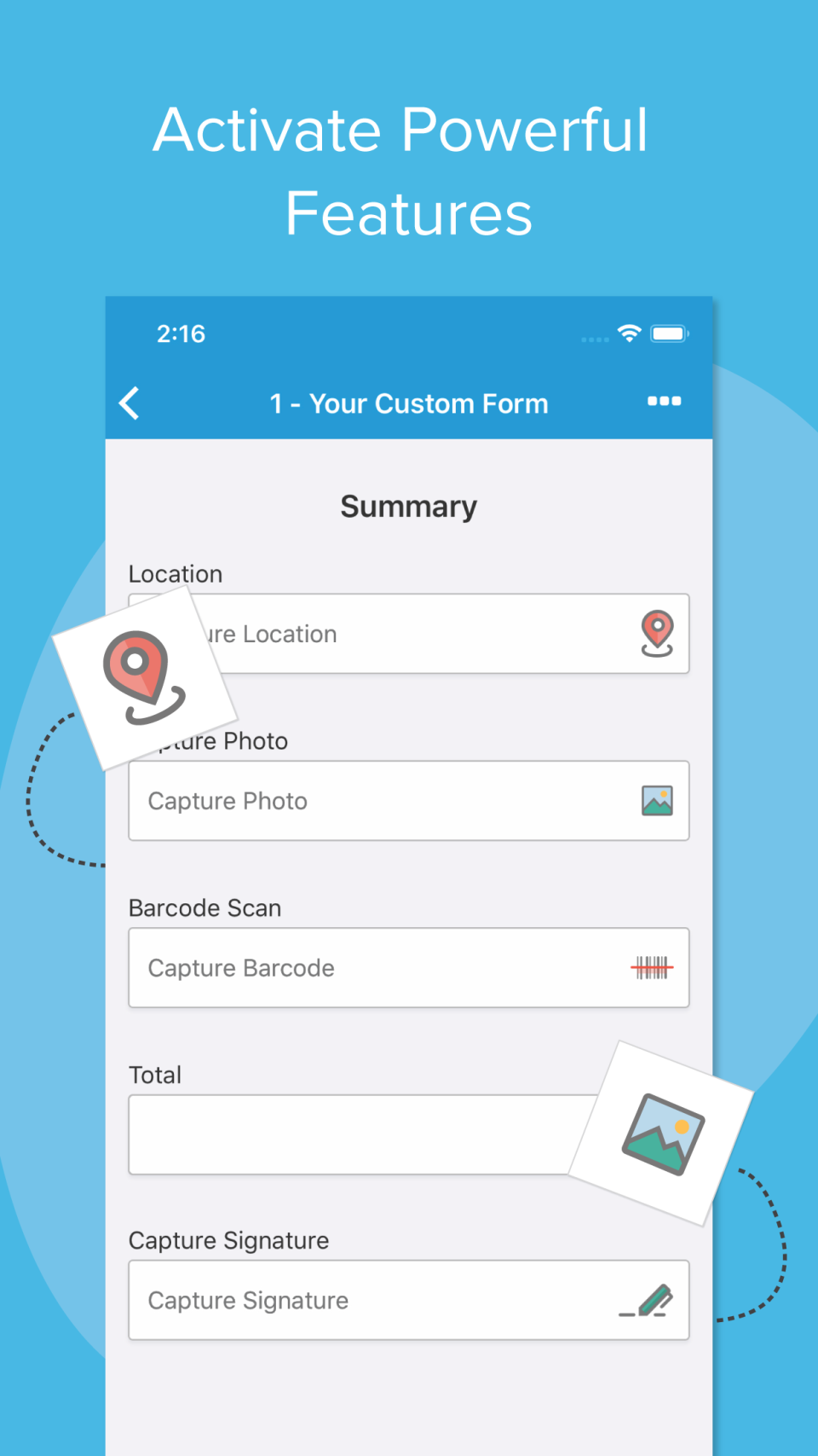 screenshot of GoCanvas