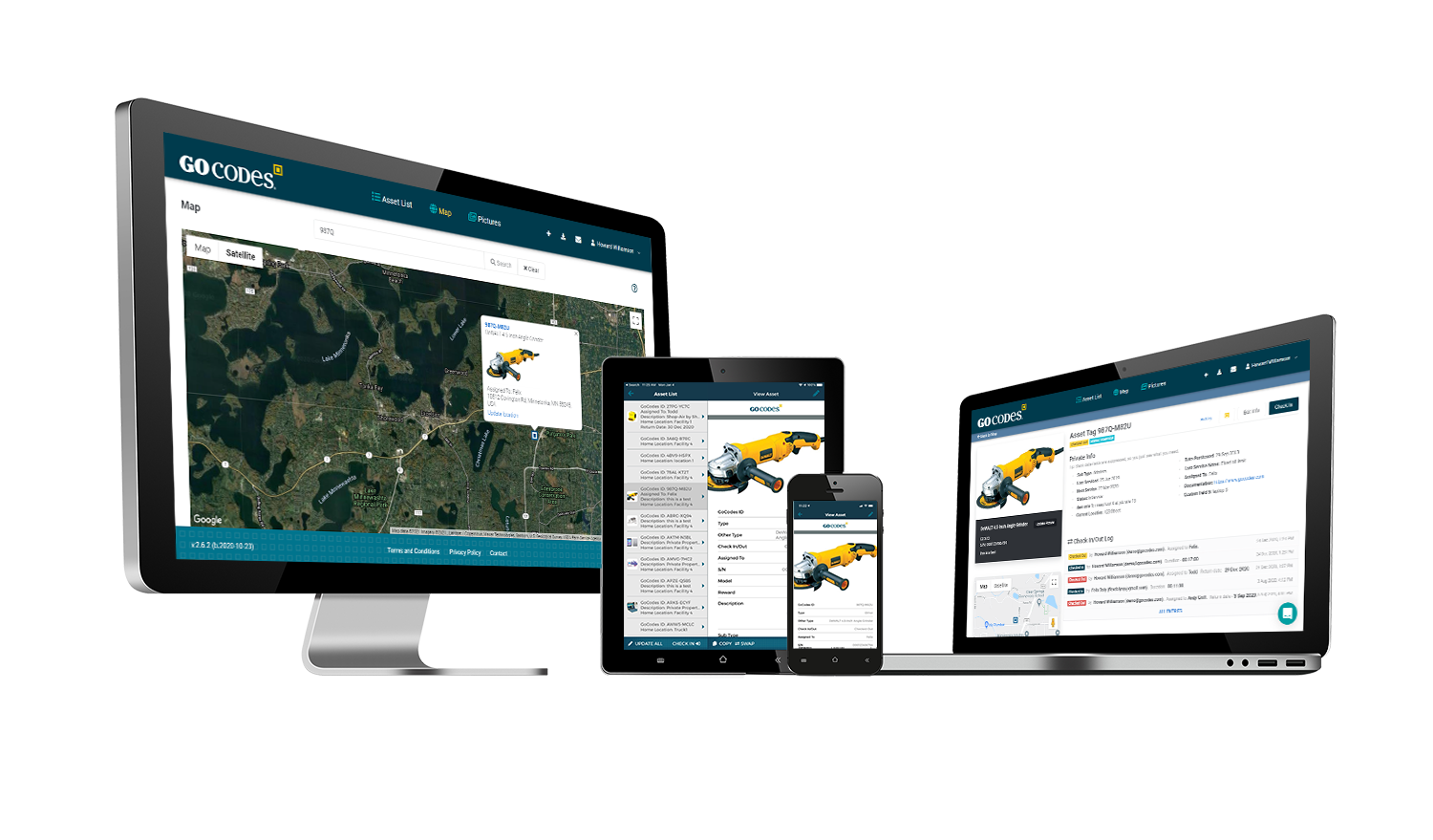 screenshot of GoCodes