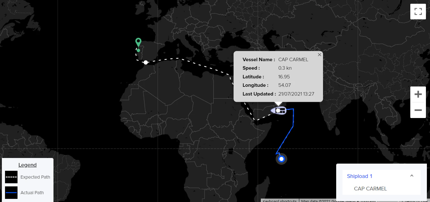 screenshot of GoComet