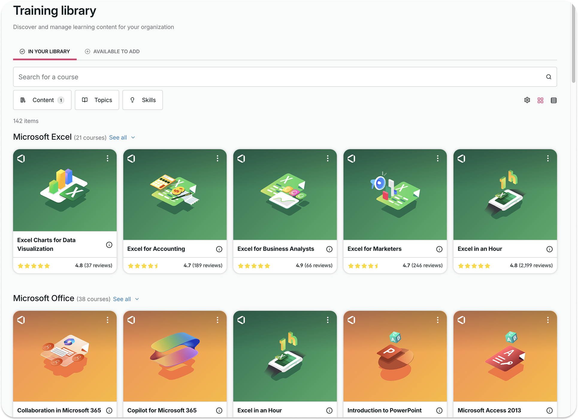 screenshot of GoSkills