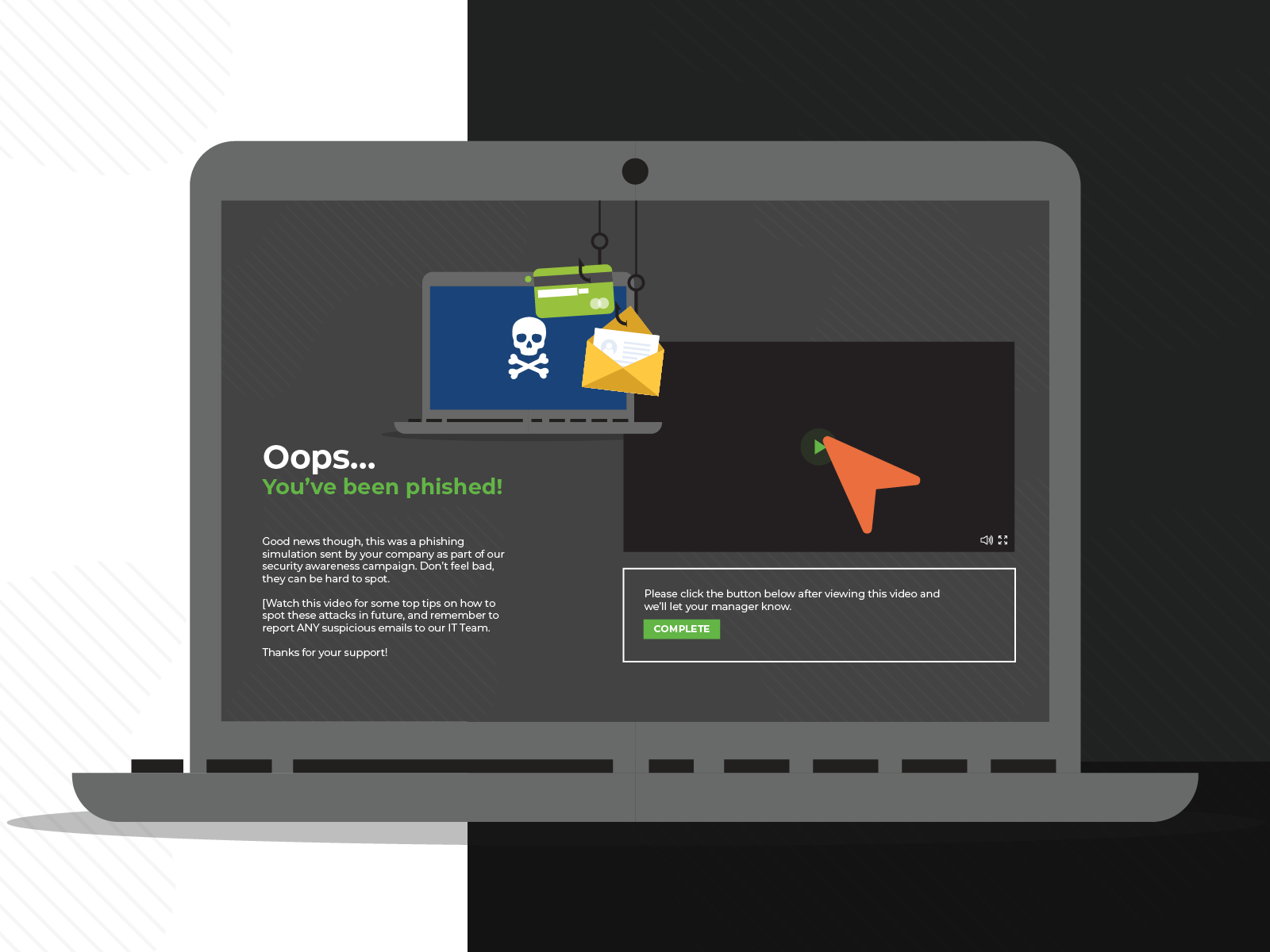 screenshot of GoldPhish