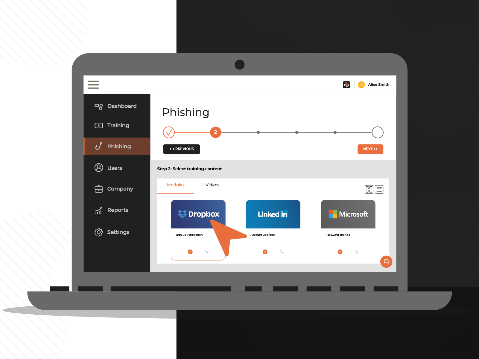 screenshot of GoldPhish