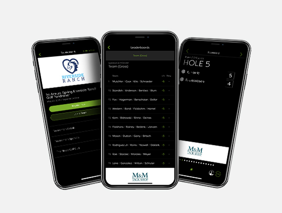 screenshot of GolfStatus