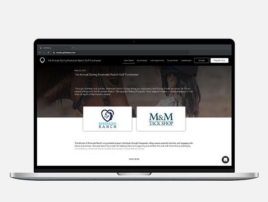 screenshot of GolfStatus