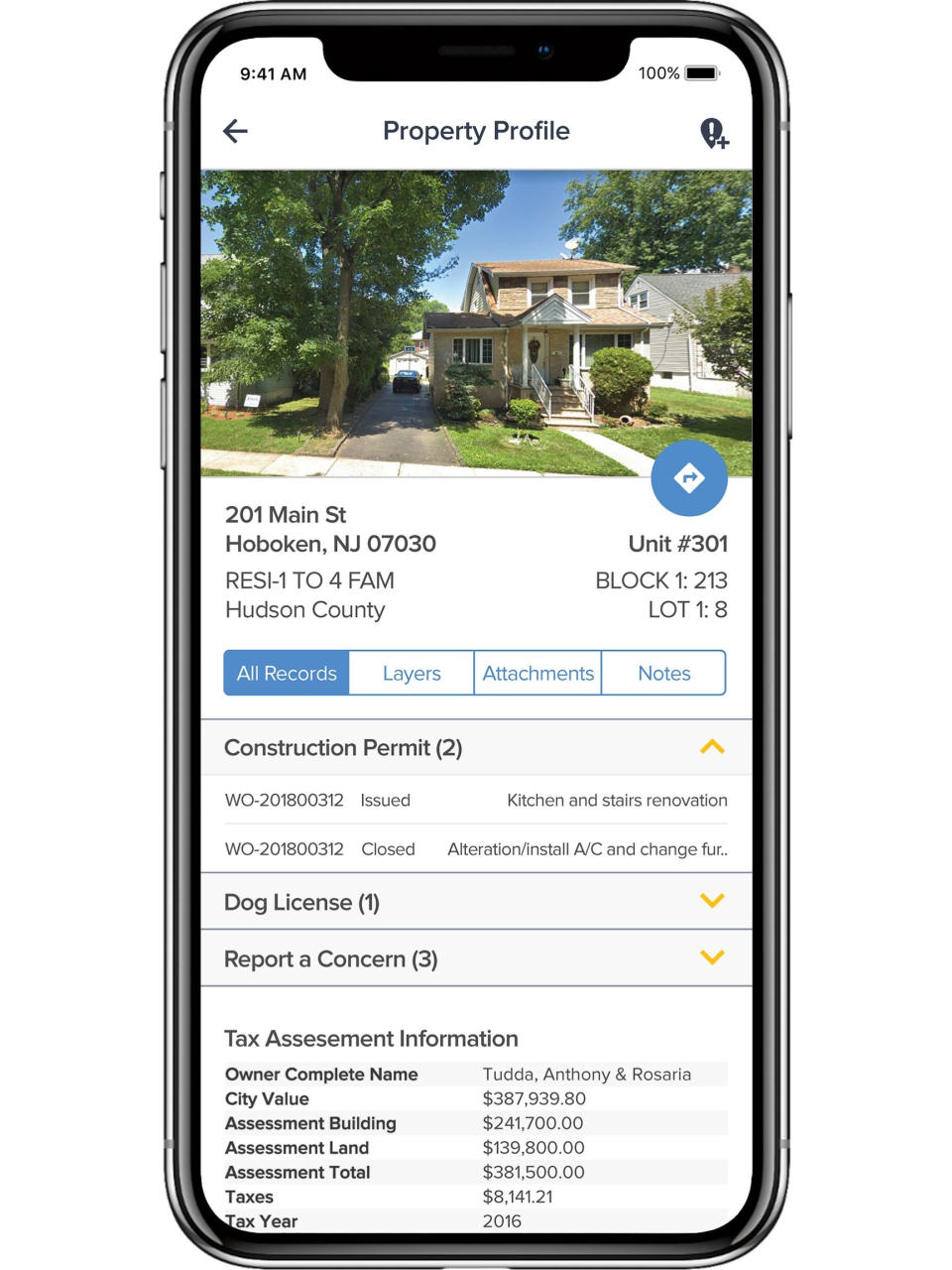 screenshot of GovPilot