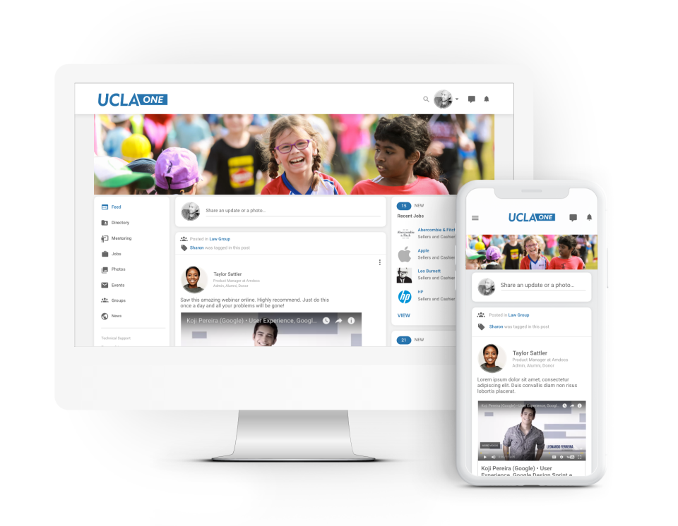 screenshot of Graduway