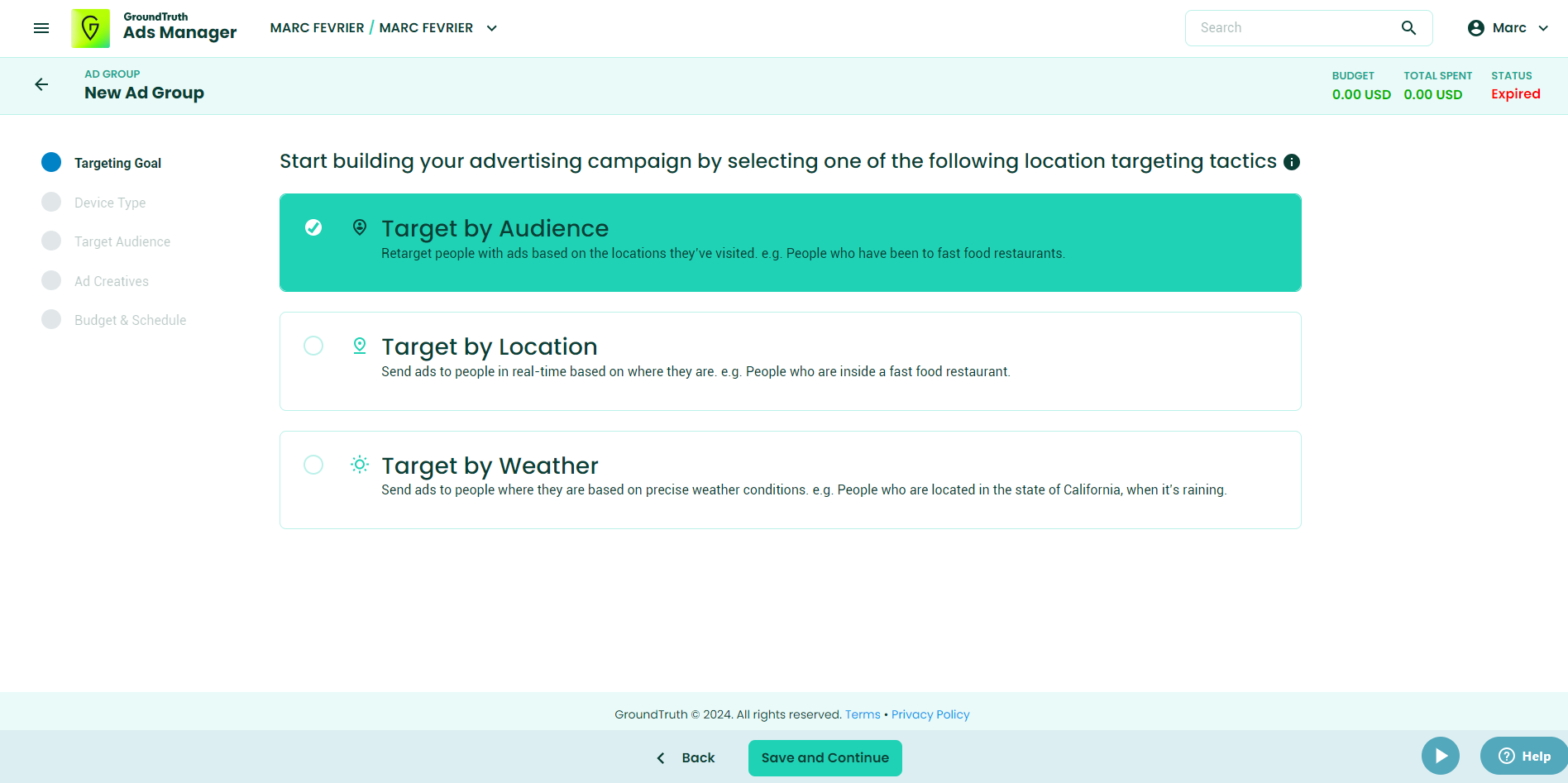 screenshot of GroundTruth