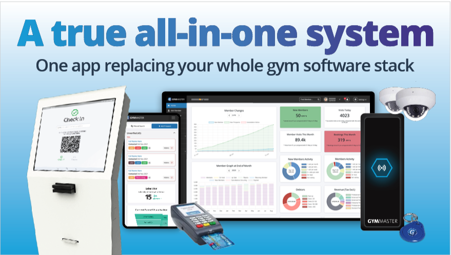 screenshot of GymMaster