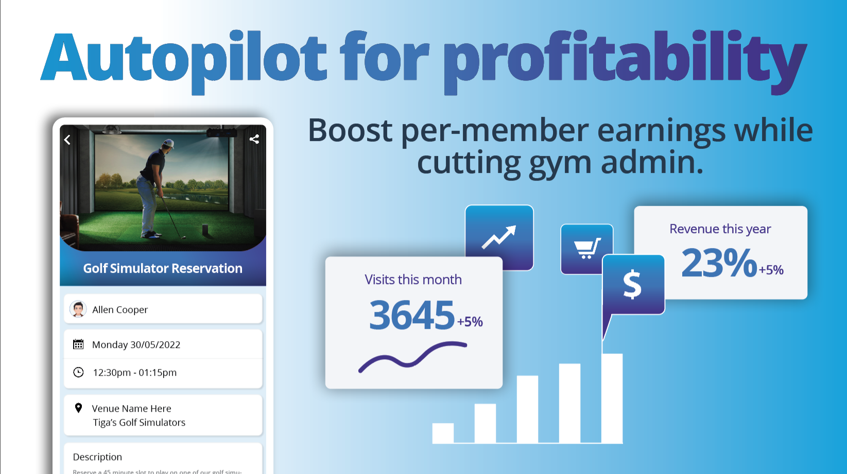 screenshot of GymMaster