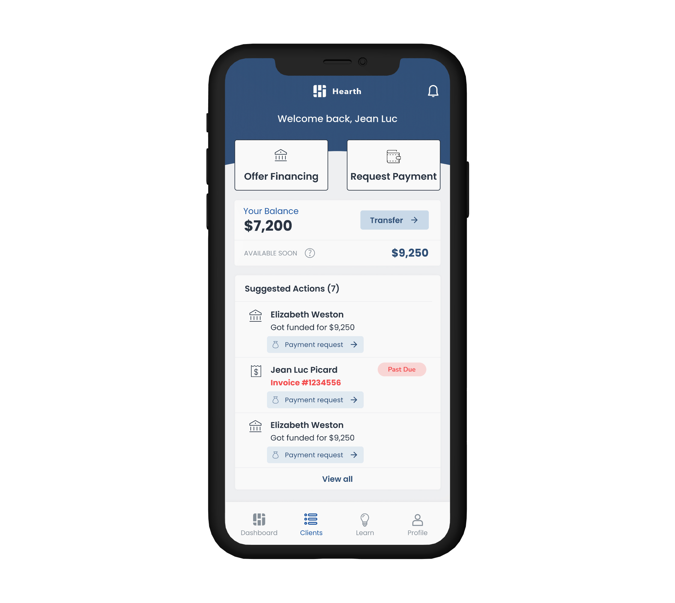 screenshot of Hearth