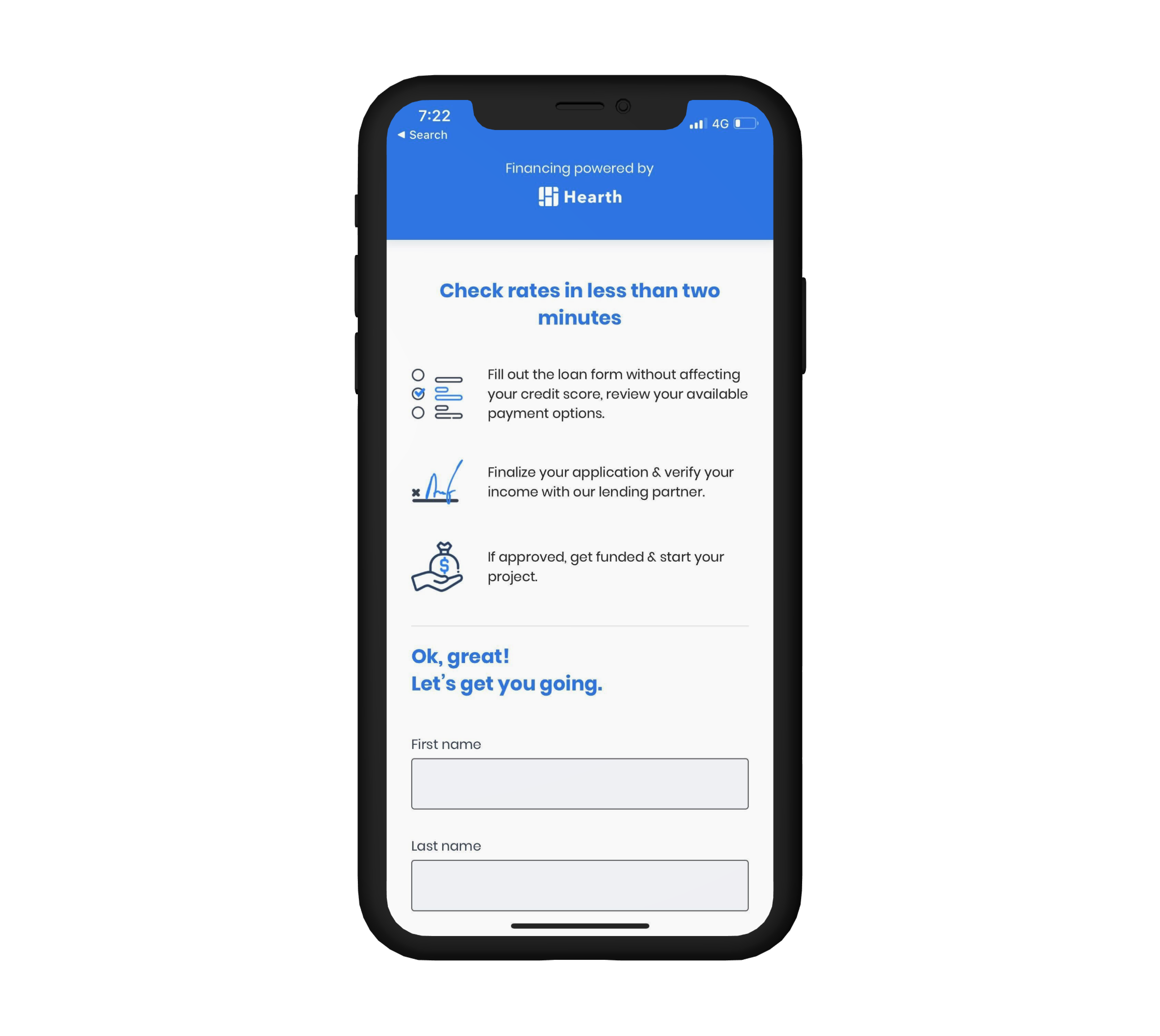 screenshot of Hearth