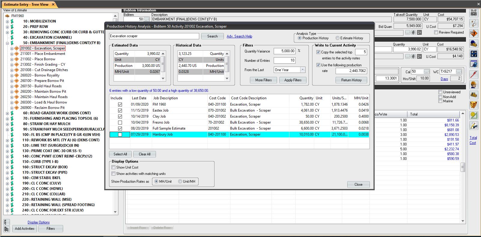 screenshot of HeavyBid