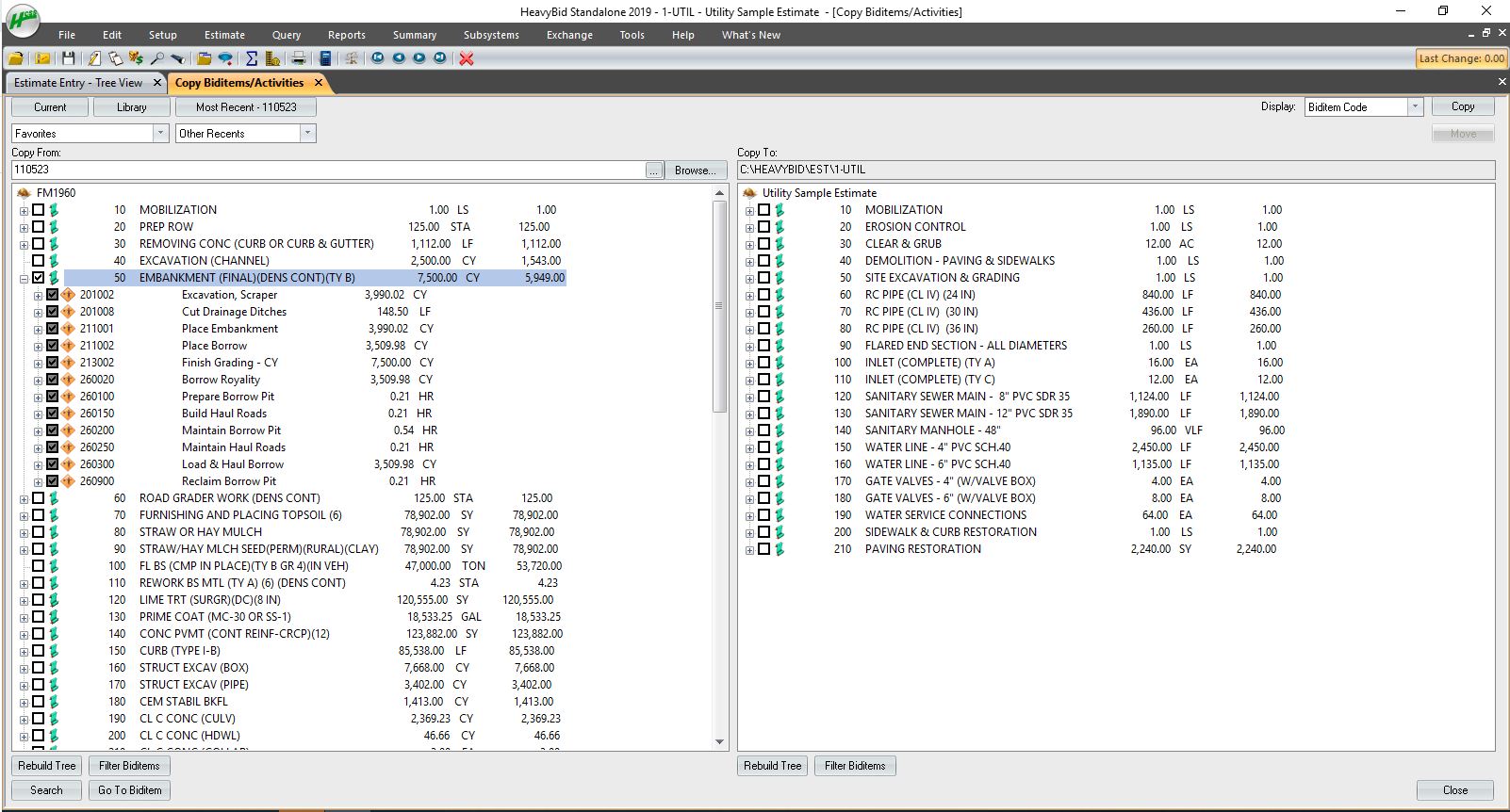 screenshot of HeavyBid