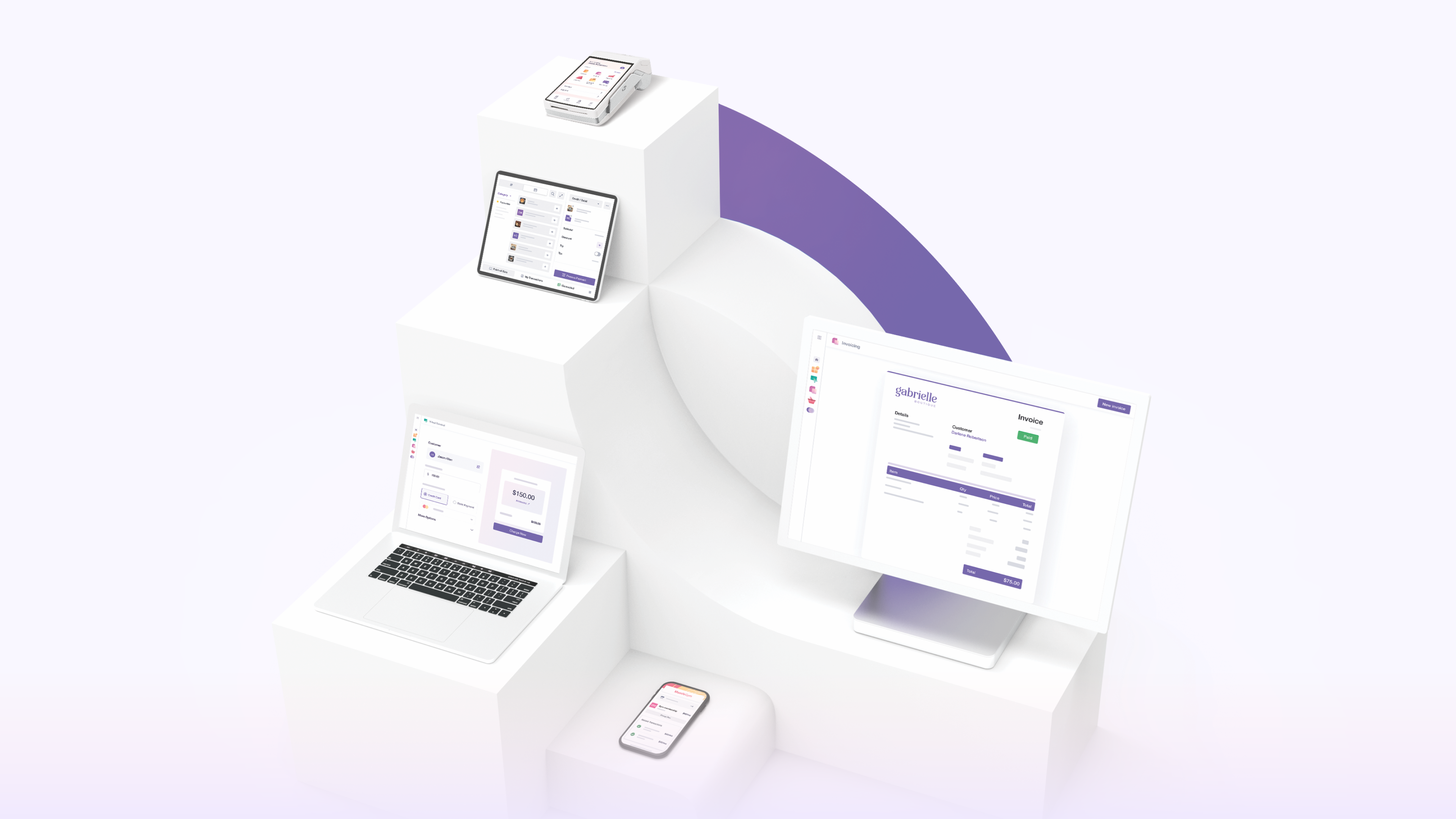 screenshot of Helcim