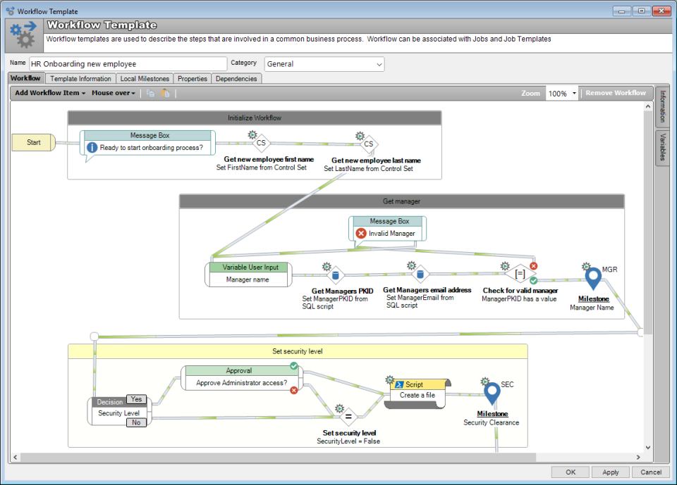 screenshot of HelpMaster