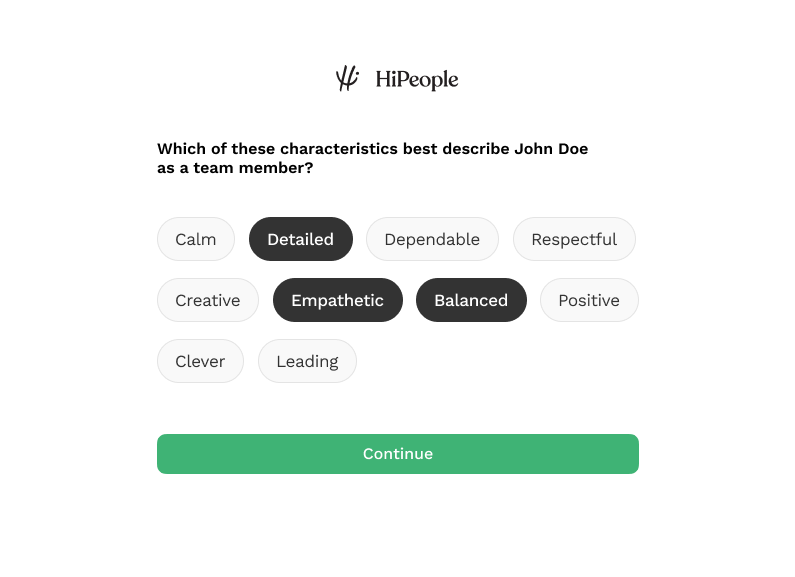 screenshot of HiPeople