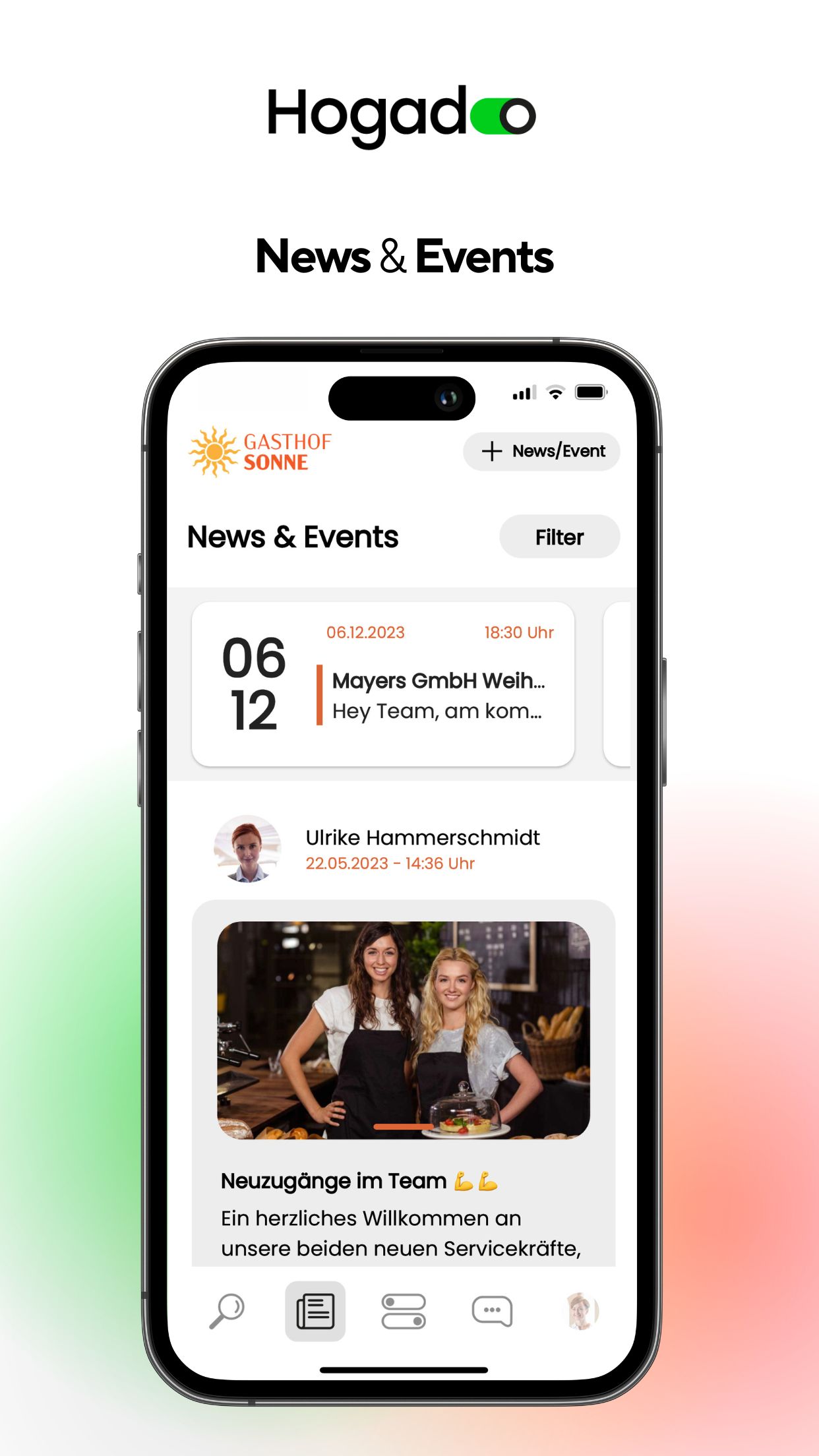 screenshot of Hogado