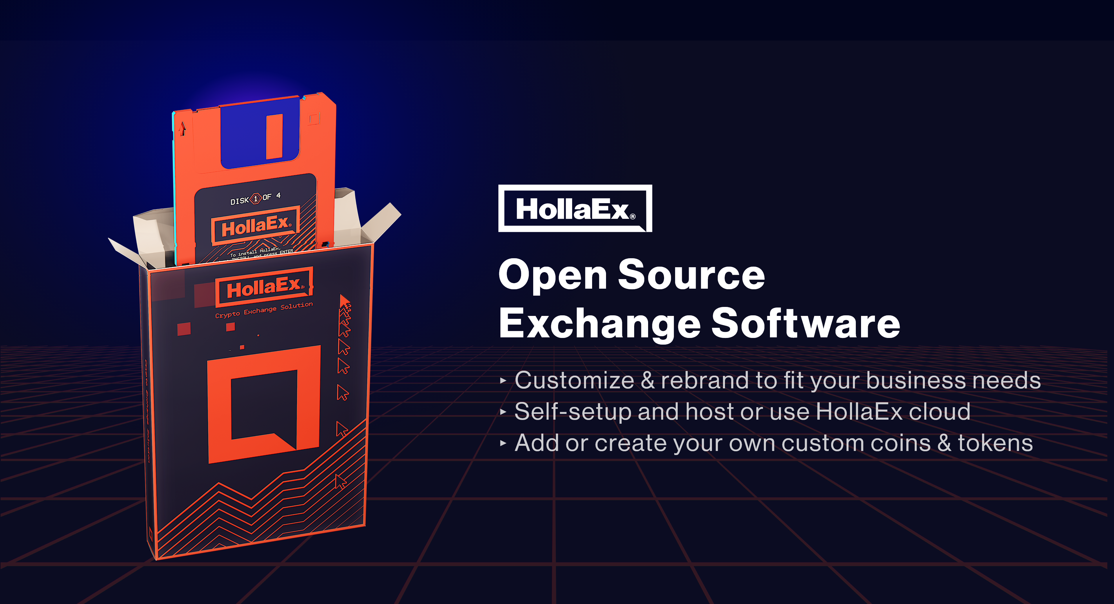 screenshot of HollaEx