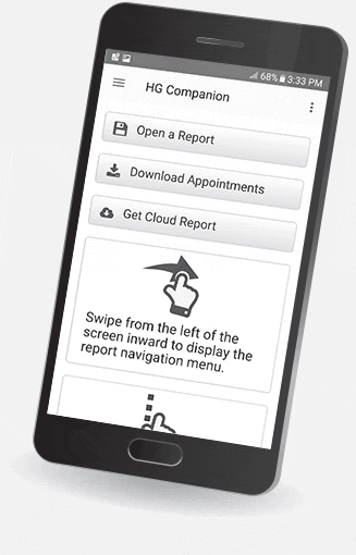 screenshot of HomeGauge
