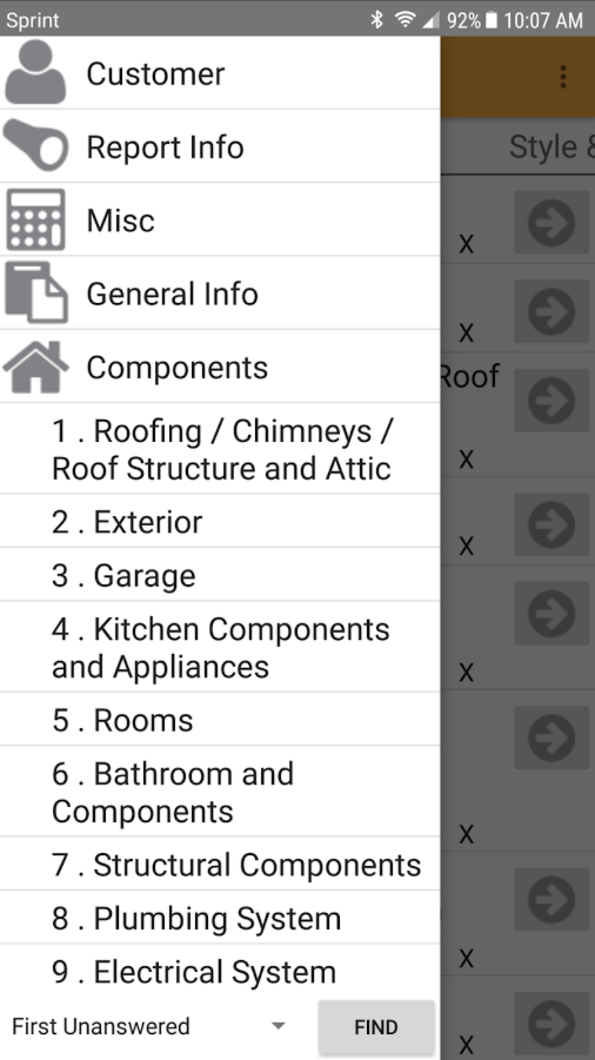 screenshot of HomeGauge