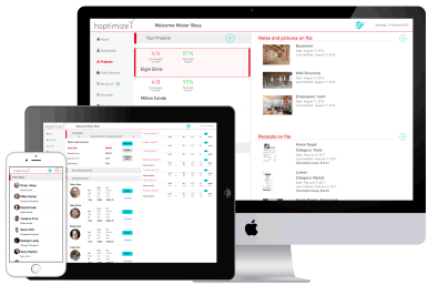 screenshot of Hoptimize