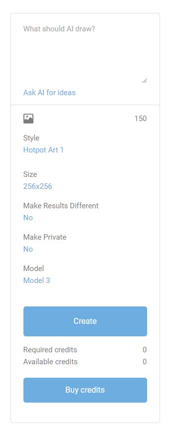 screenshot of Hotpot.ai