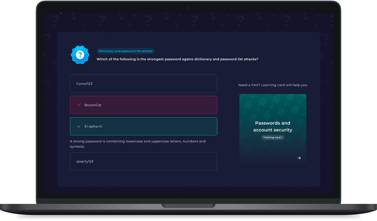 screenshot of Hoxhunt