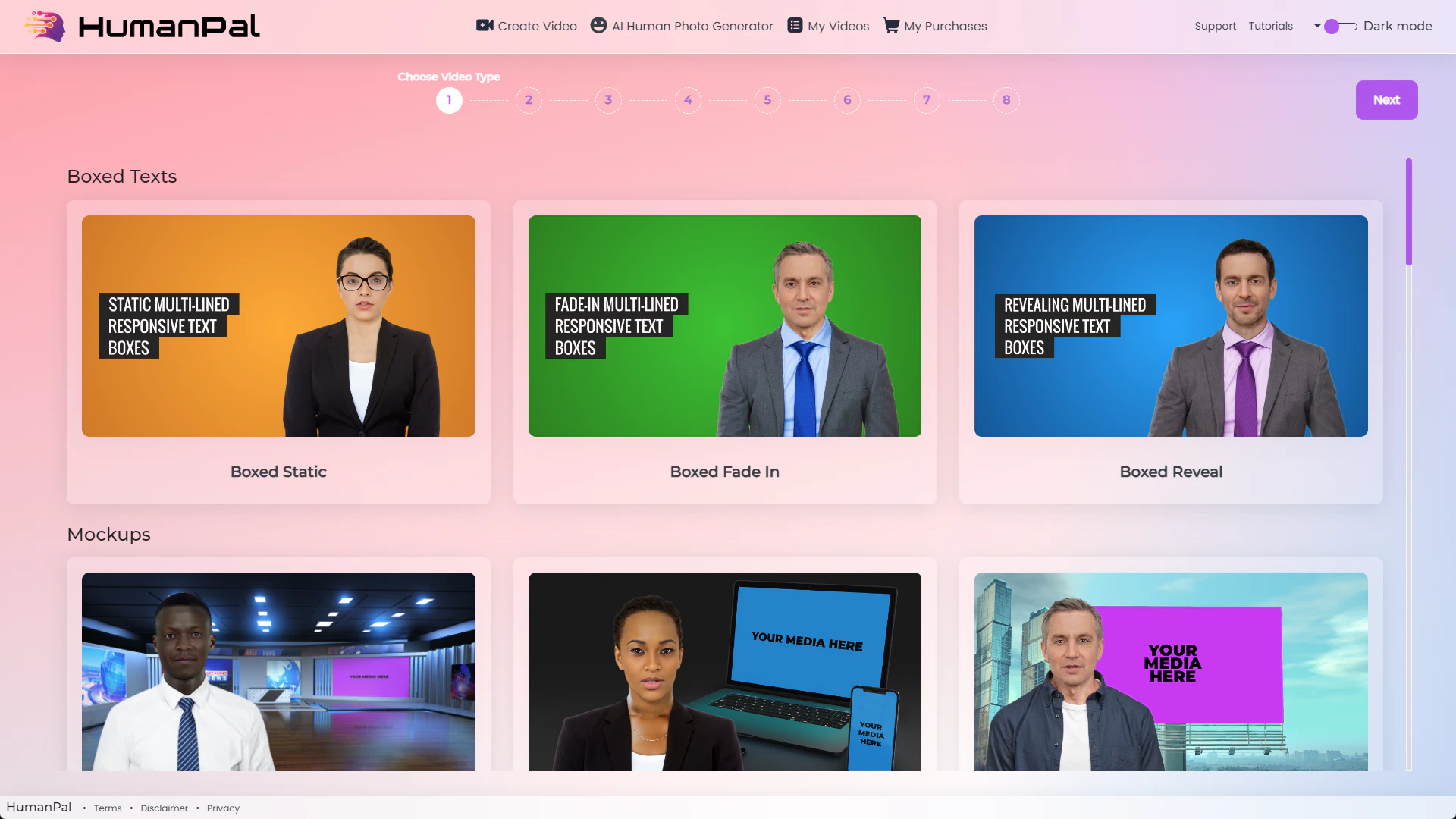 screenshot of HumanPal