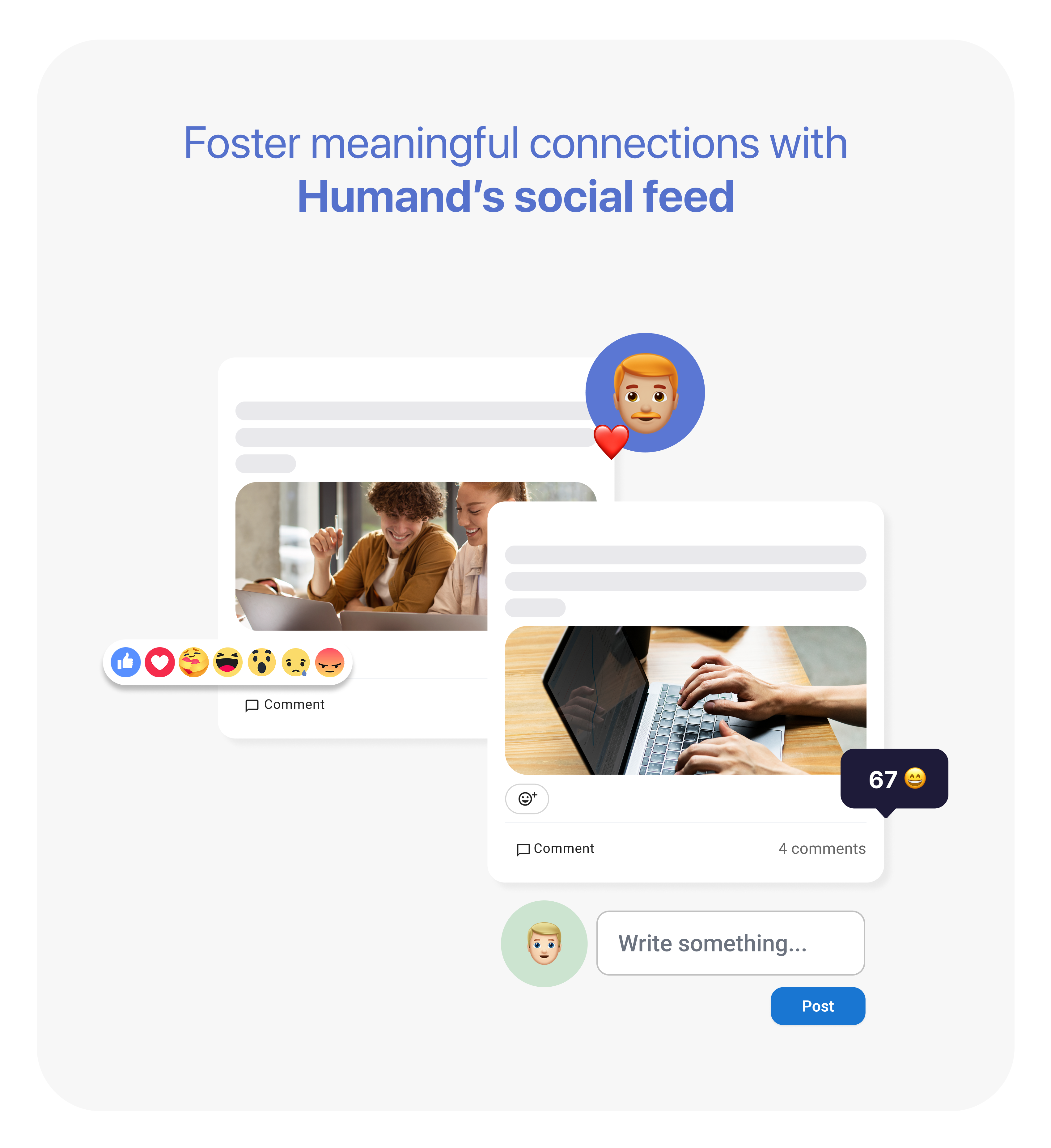 screenshot of Humand