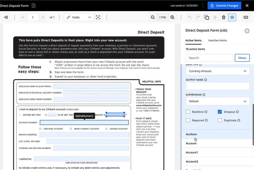 screenshot of Hyperscience