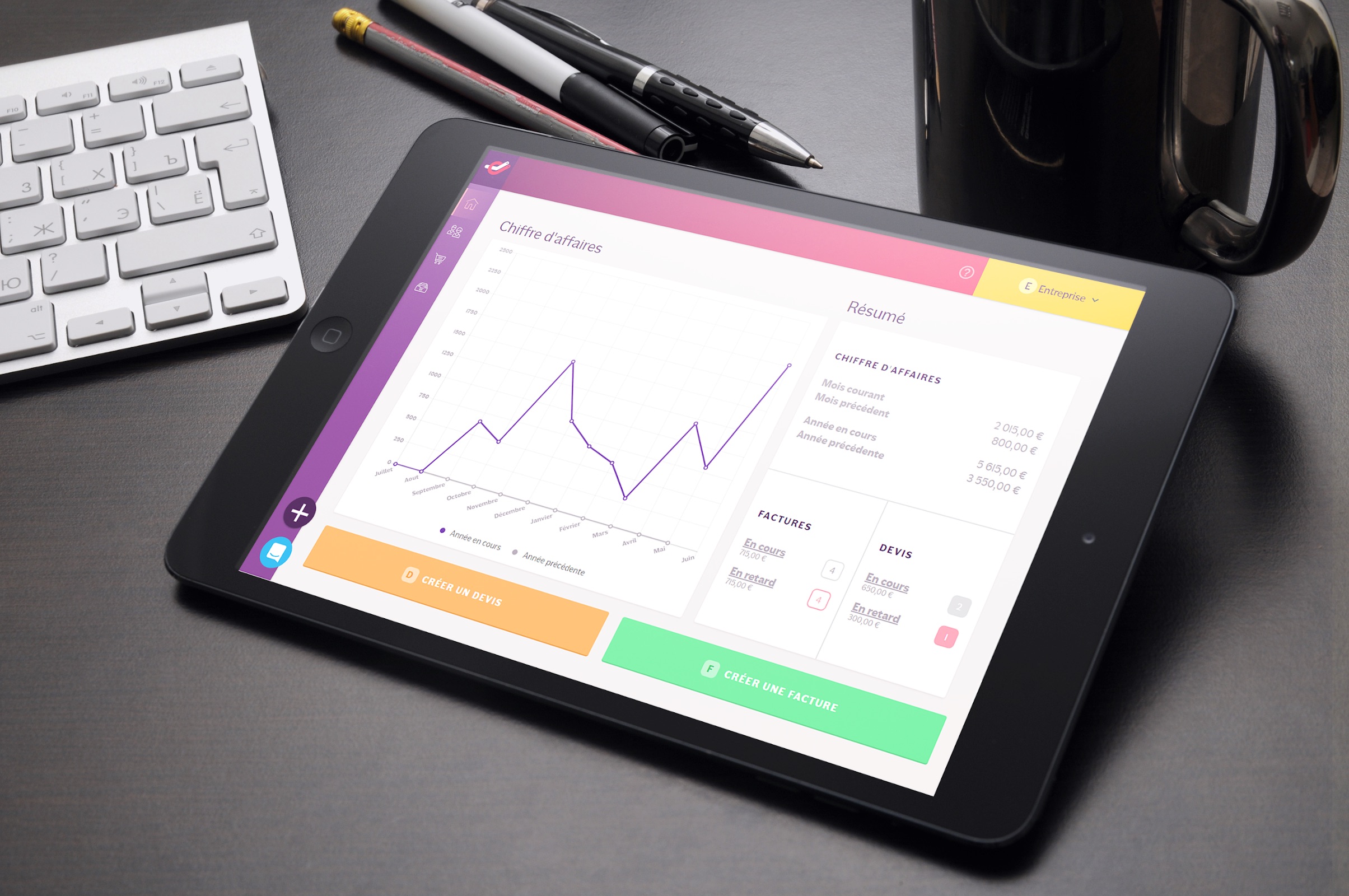 screenshot of INFast