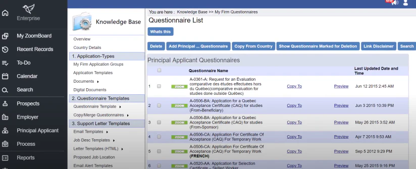 screenshot of INSZoom