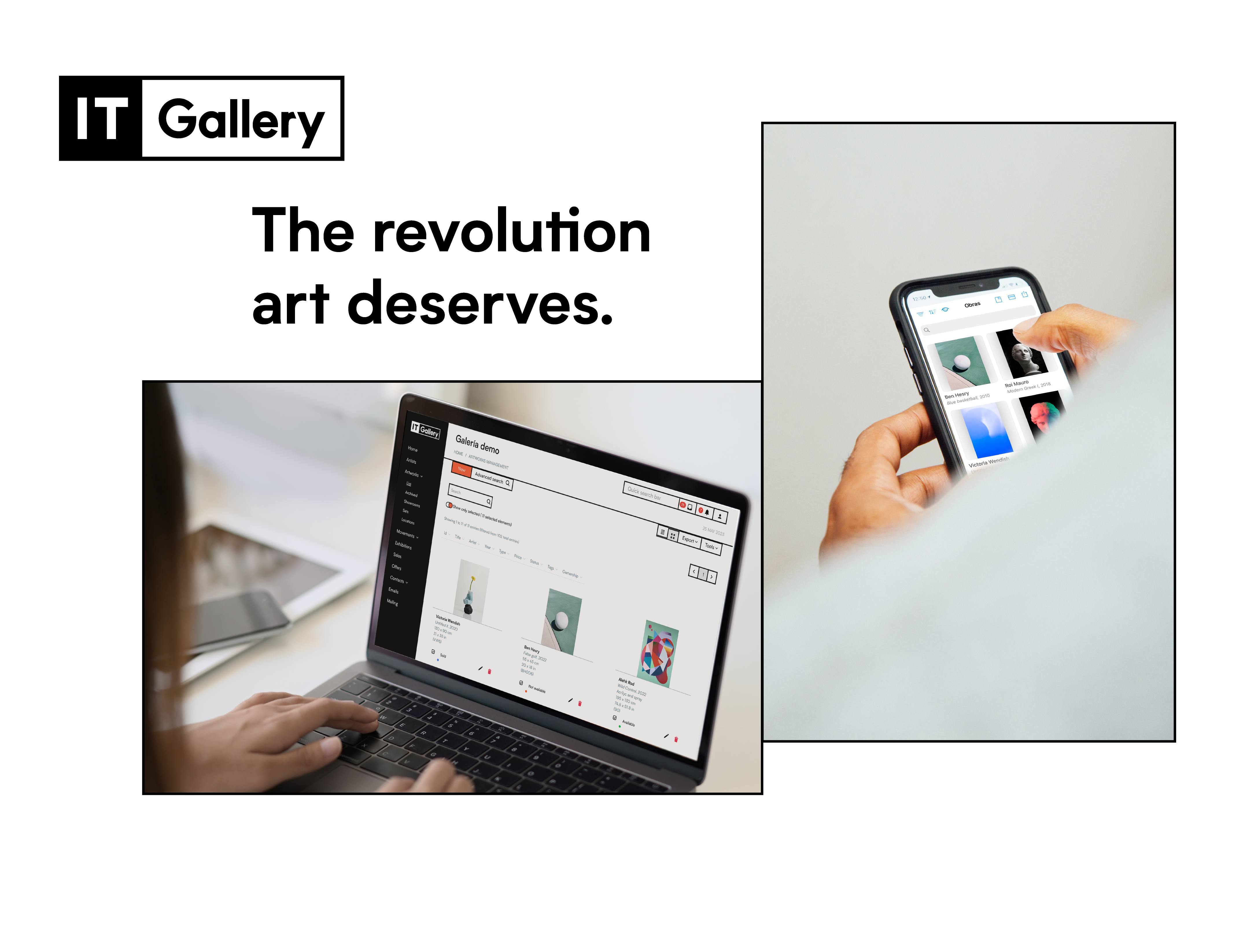 screenshot of ITgallery