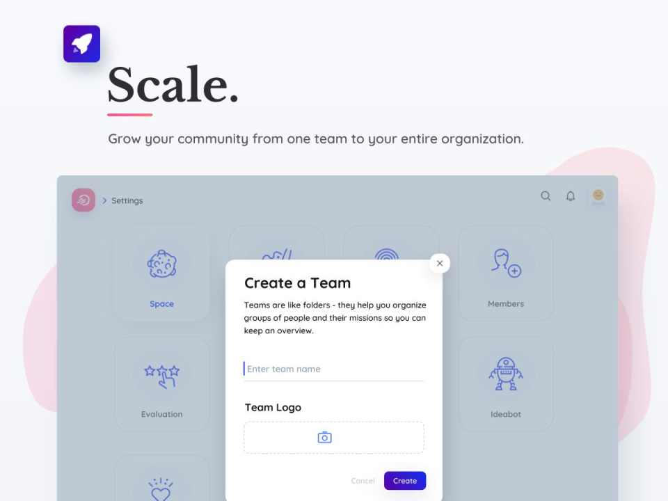 screenshot of Ideanote