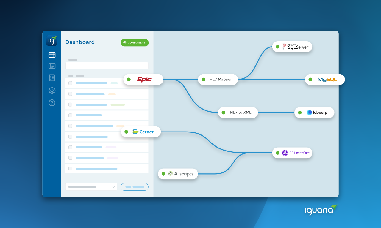 screenshot of Iguana