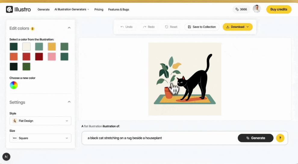 screenshot of Illustro