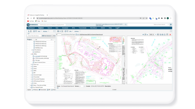 screenshot of ImageSite