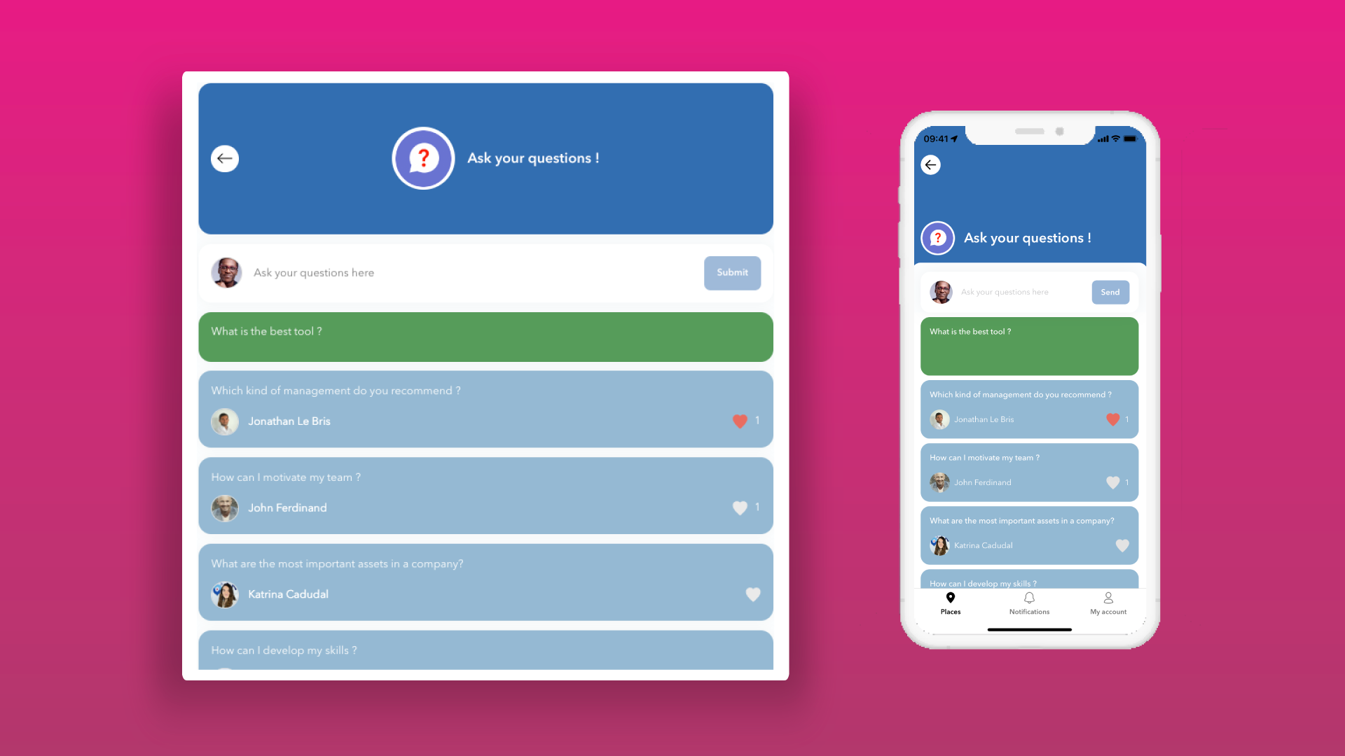 screenshot of Imagina