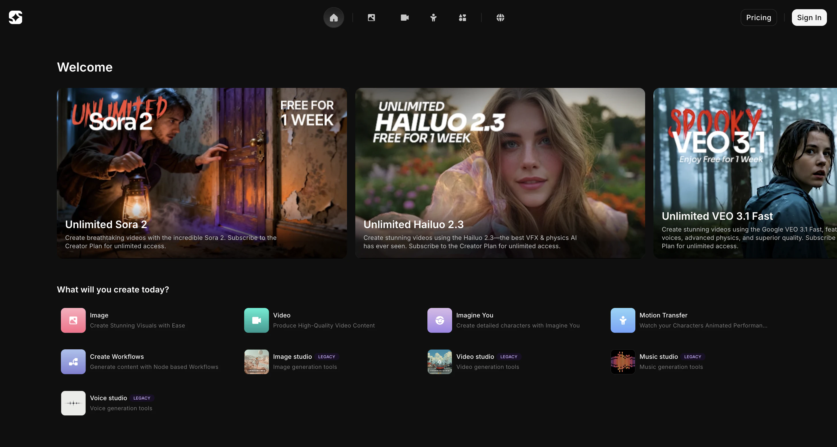 screenshot of Imagine.art