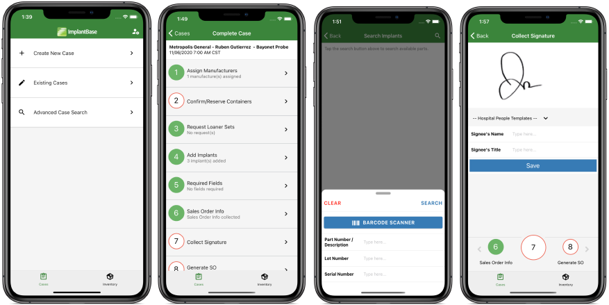 screenshot of ImplantBase