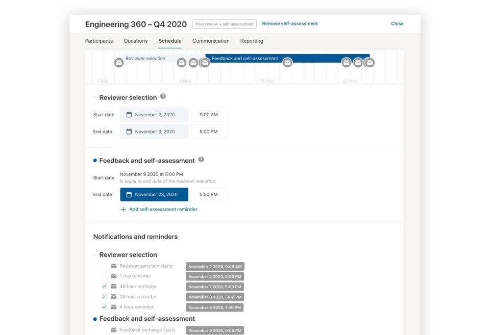 screenshot of Impraise